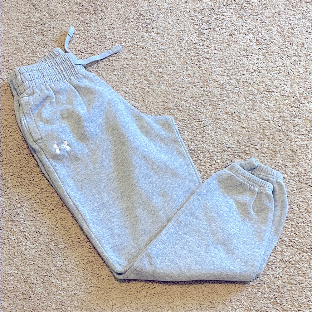 Under Armour Kids Light Gray Sweatpants